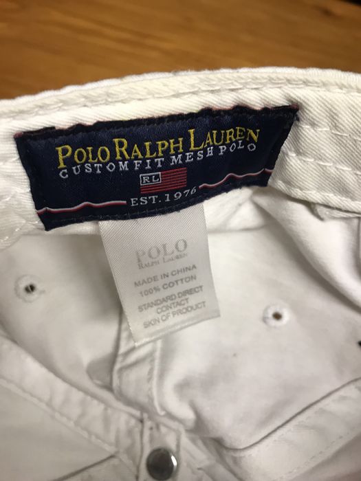 Кепка Ralph Lauren белая