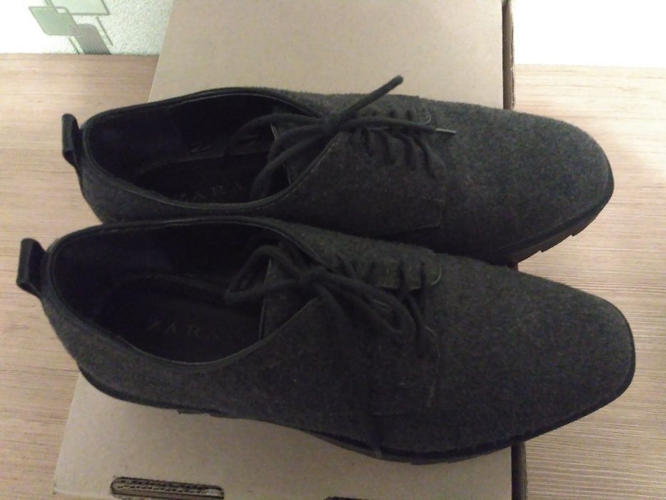 Продам туфли ботинки лоферы Zara Зара