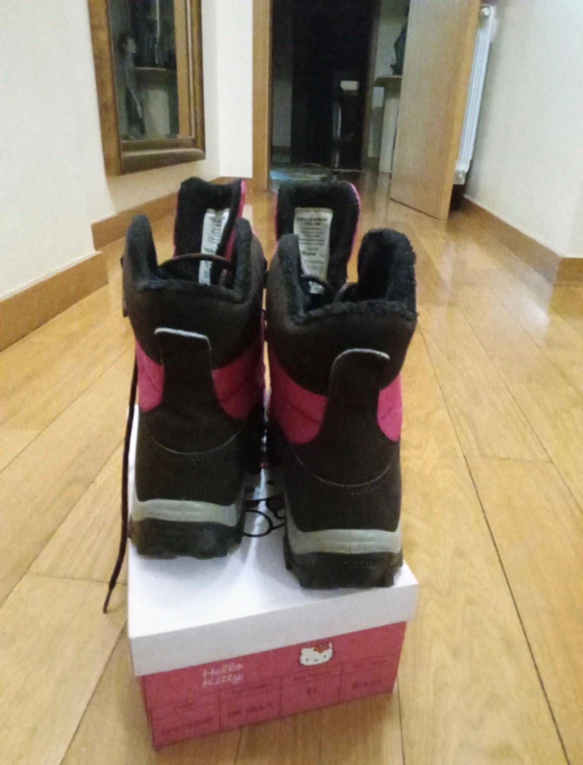Botas para a Neve cardadas