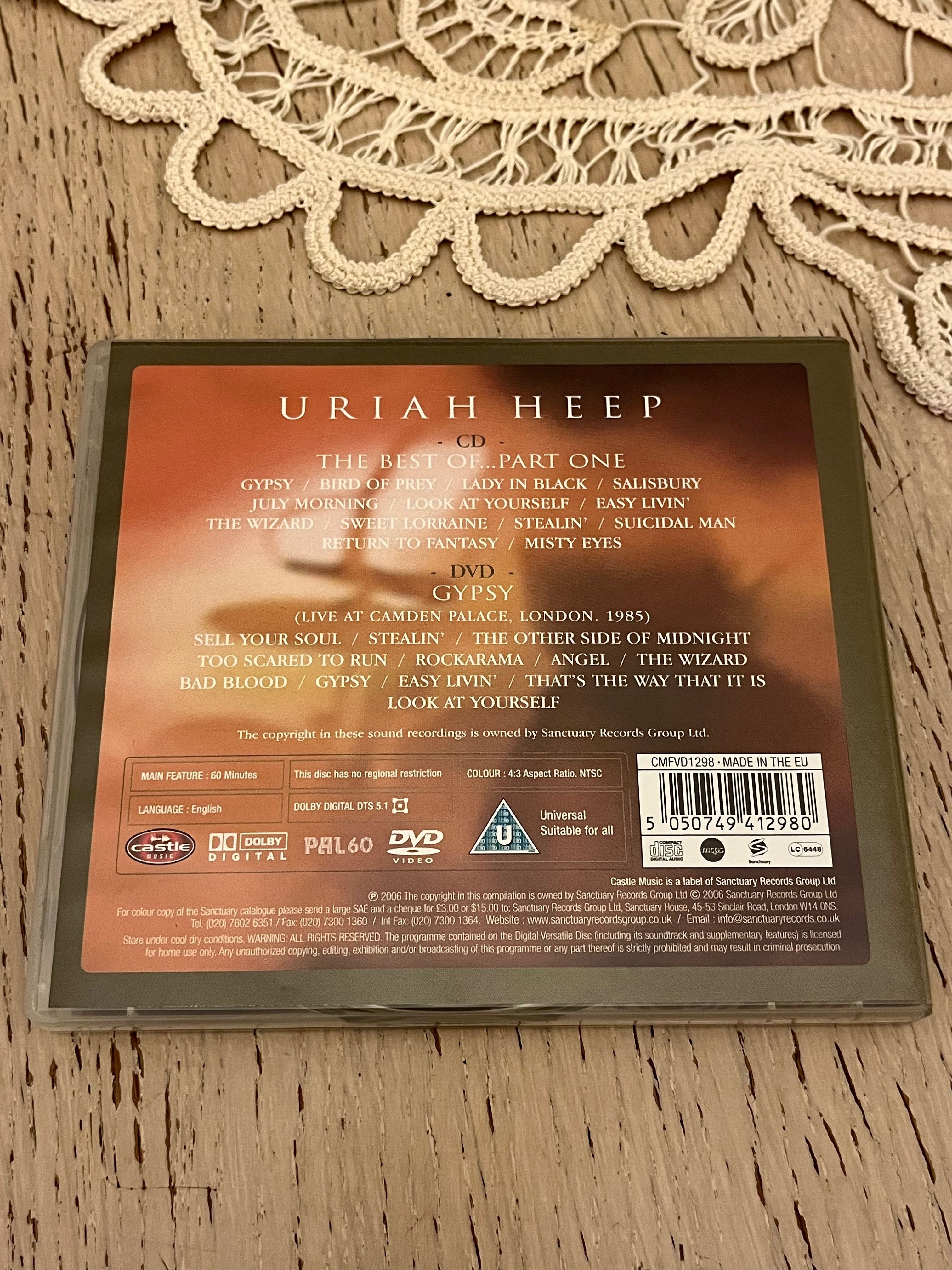 Płyta CD + DVD Uriah Heep - Birds of Prey. Best Of