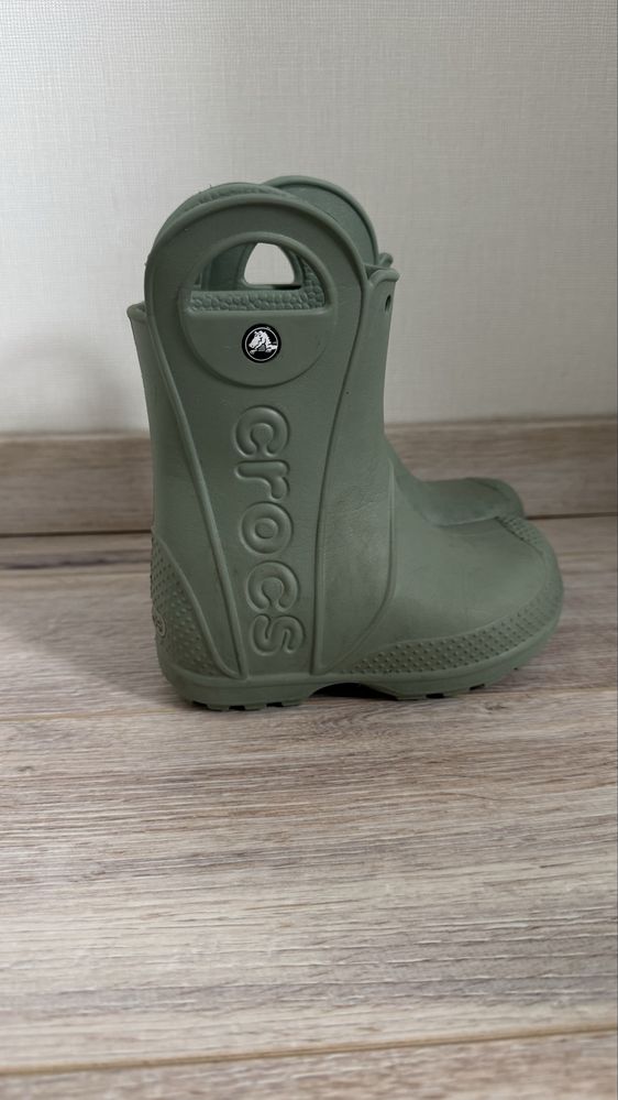 Резинові сапоги Crocs c8, 24-25 розмір, сапоги на дощ,крокси