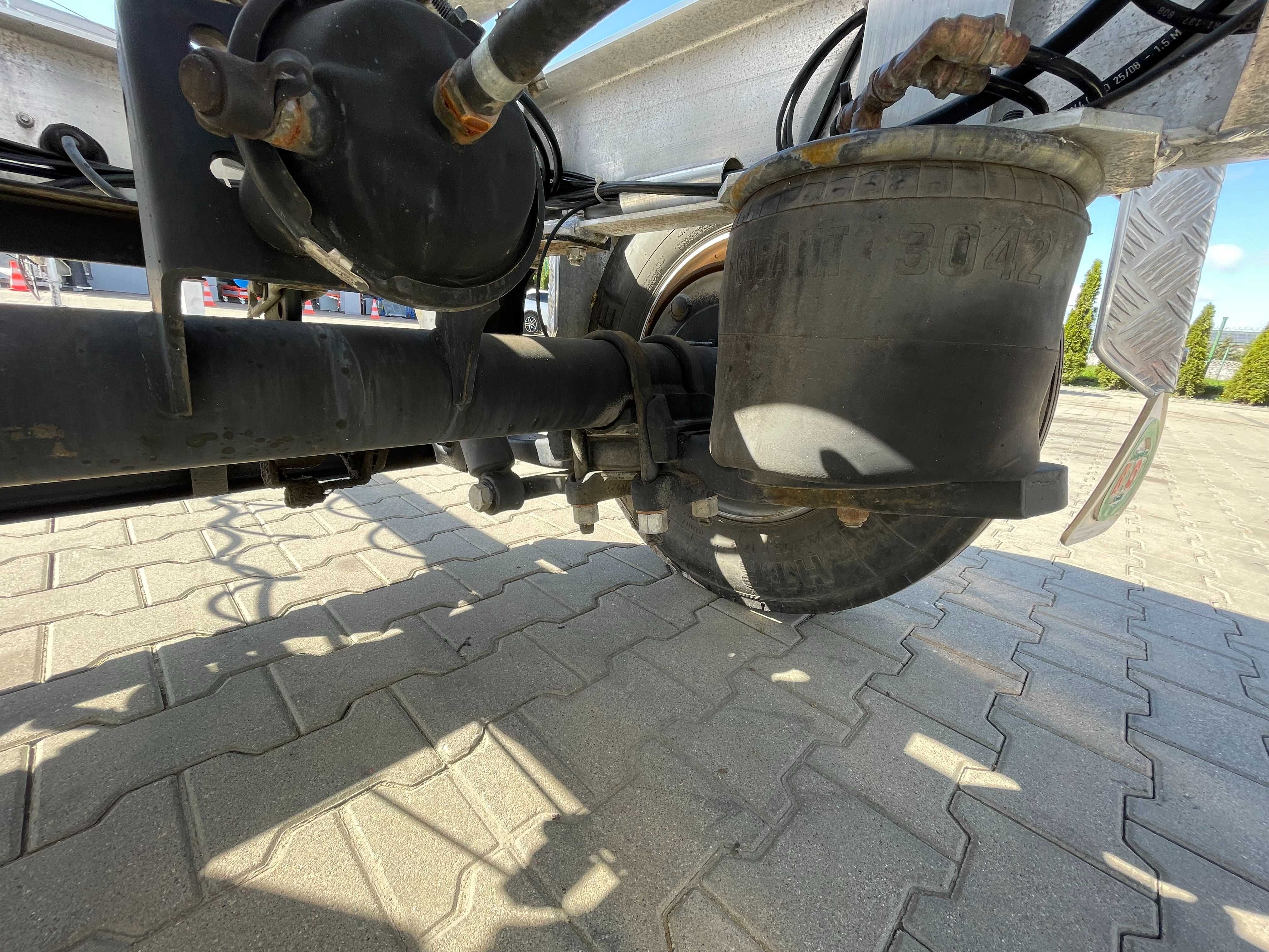 Przyczepa Dłużycowa dłużyca BAOS BRT 4T Poduszki Lekka ALU słupów Stal