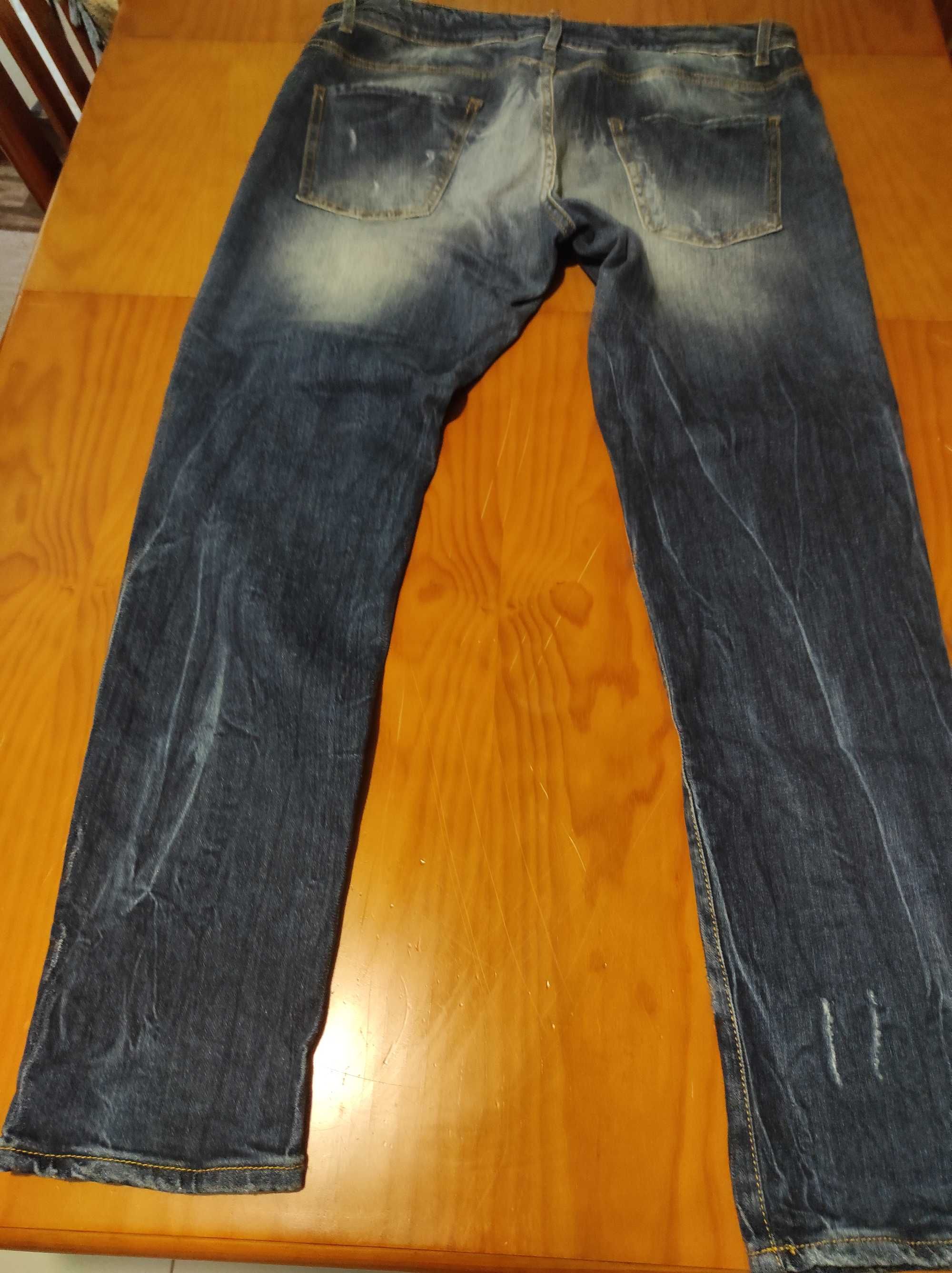 Calça de ganga para homem