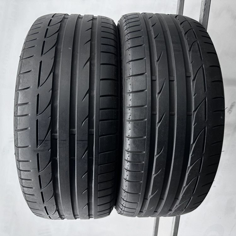 2шт бу літо RunFlat 225/45/R17 2018р Bridgestone Potenza S 001 RUNFLAT