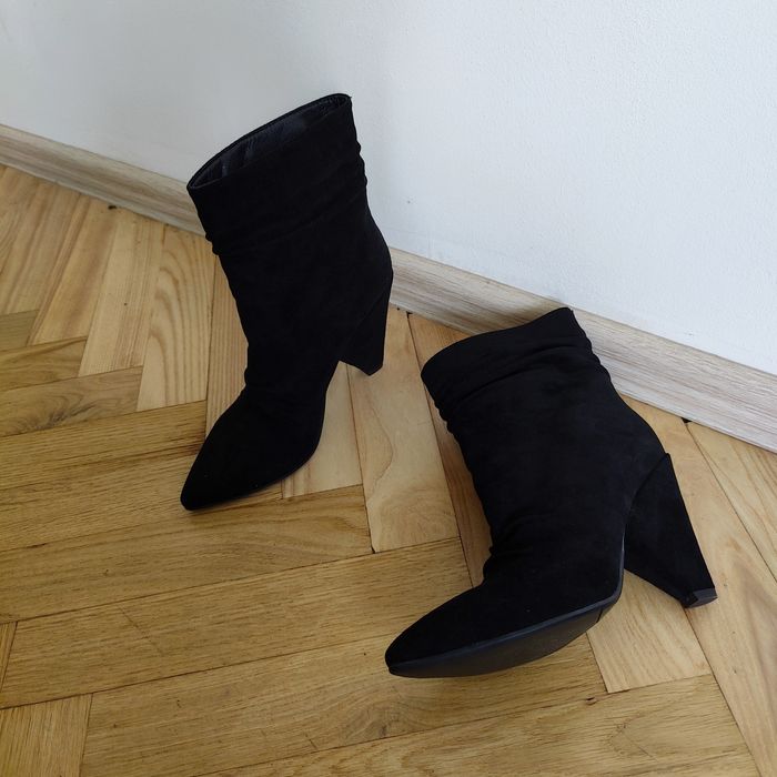 Весняні / Осінні замшеві жіночі черевики, 36 розмір