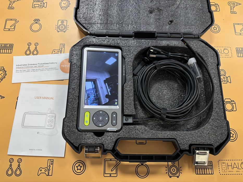 Kamera endoskopowa Teslong NTS500B  5" IPS, sonda 5 mm, kabel 5m