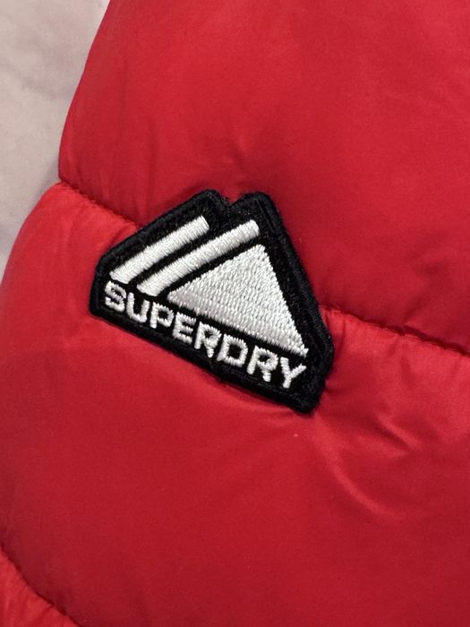 Superdry Kurtka ocieplana pikowana Slim Fit rozmiar XL