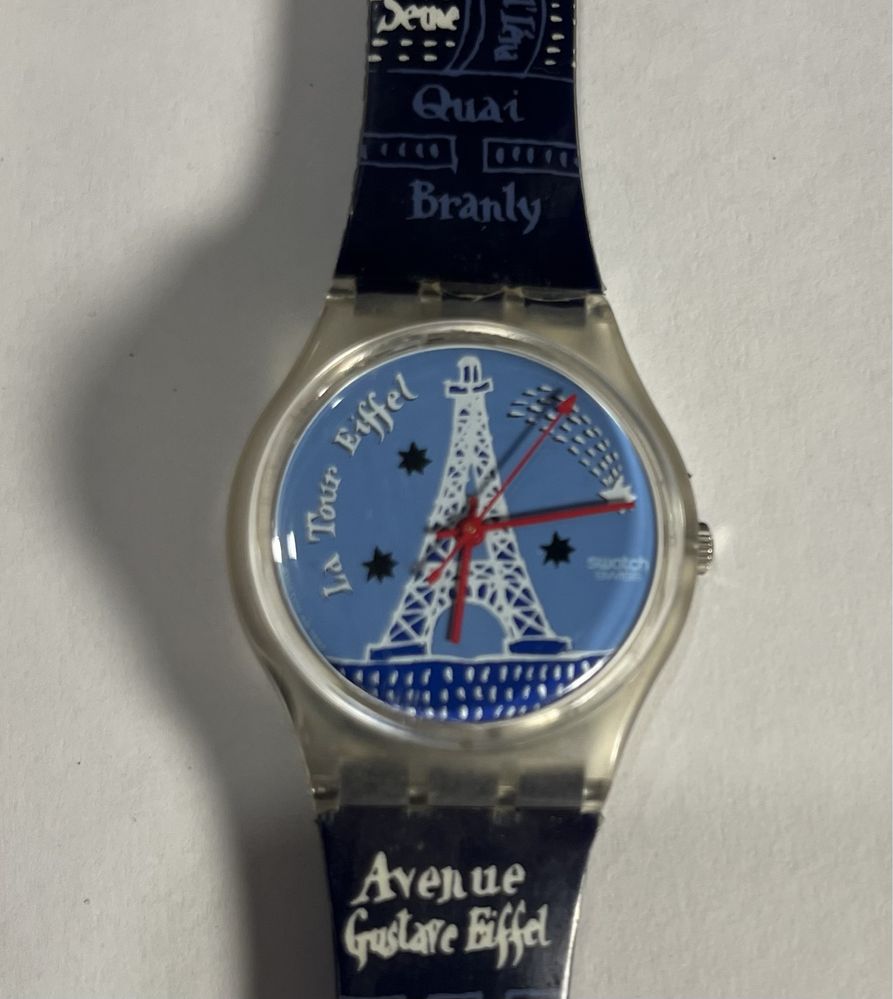 Swatch Paris map