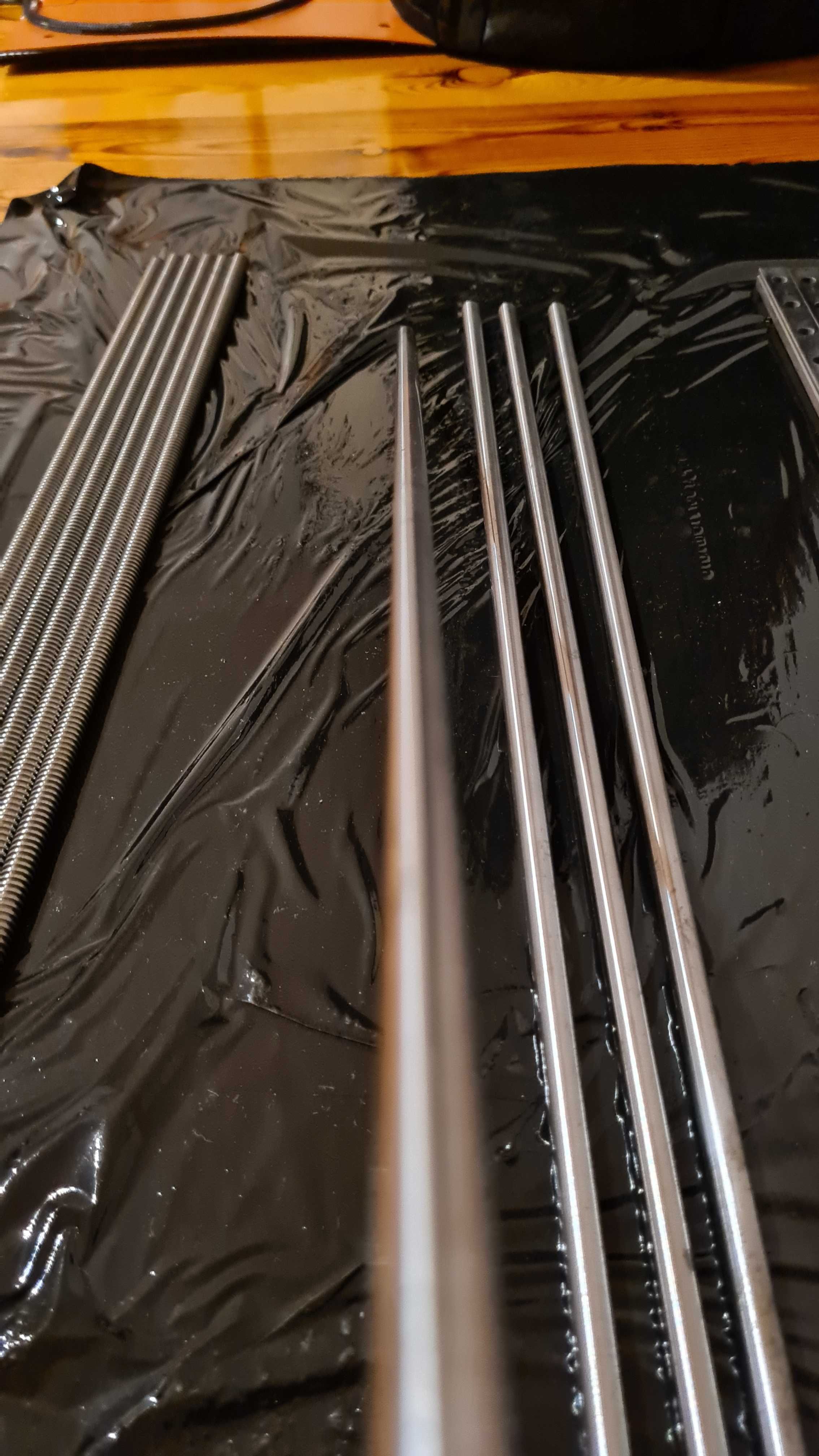 Wałek liniowy prowadnica fi 8mm 500mm z łożyskiem SCS8UU (CNC druk 3d)
