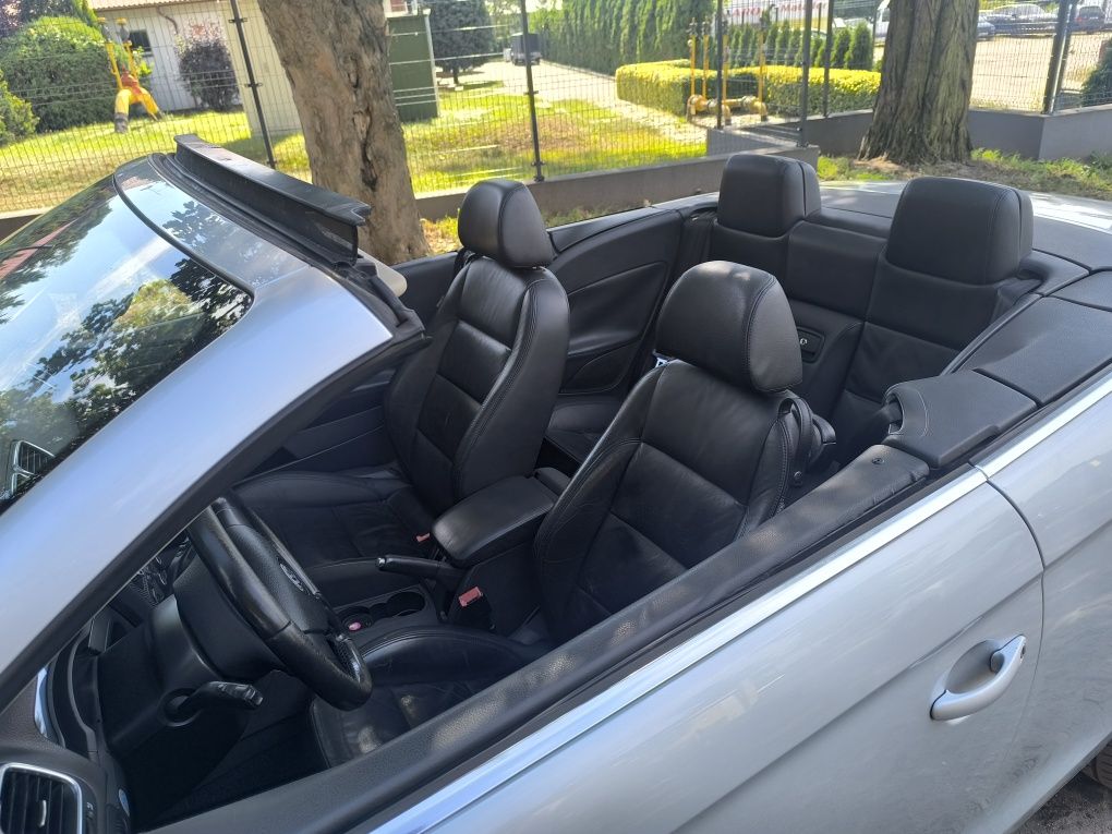VW Eos Cabrio 1.6 benzyna Twardy dach Alu Klima Nowe opony Z Niemiec