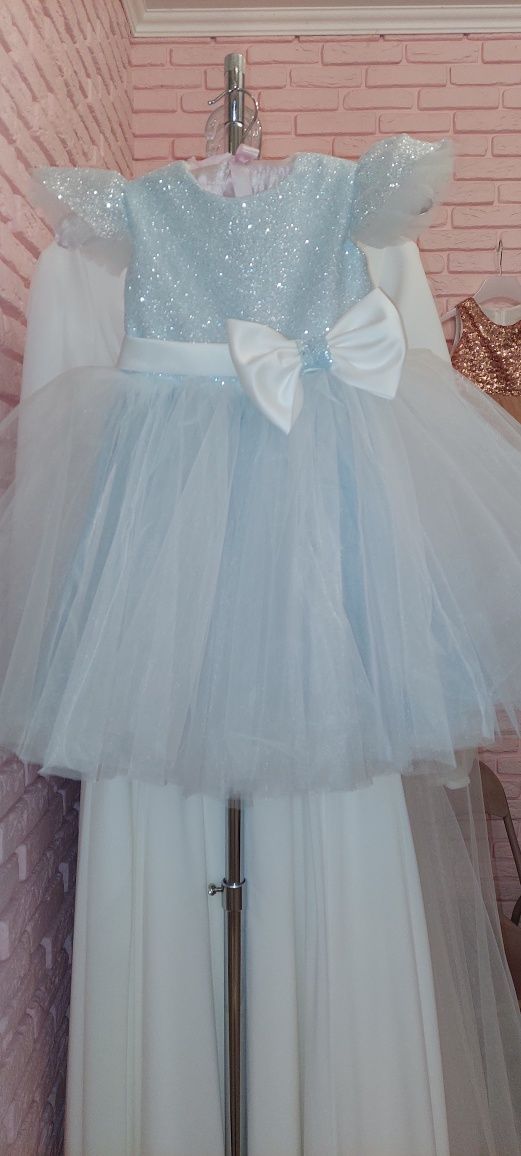 Новое платье детское нарядное , дитяча ошатна святкова сукня