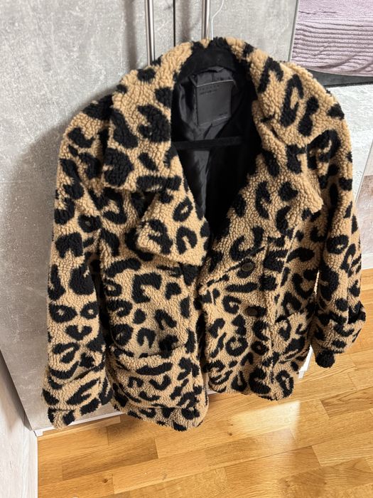 Шубка тедді жіноча леопардова Papaya