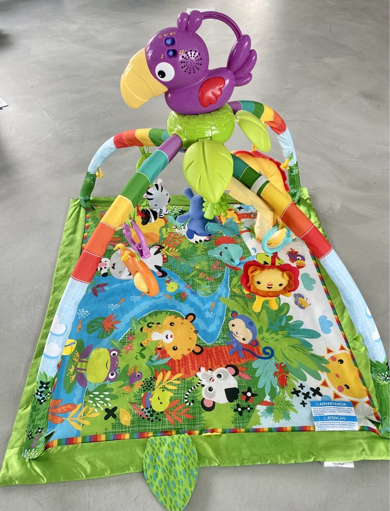 Mata edukacyjna rainforest Fisher Price