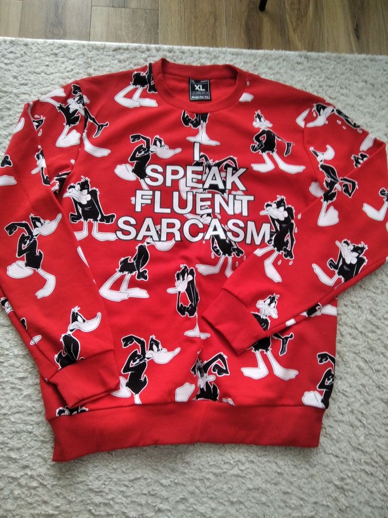 Bluza Daffy duck CROPP XL nowa