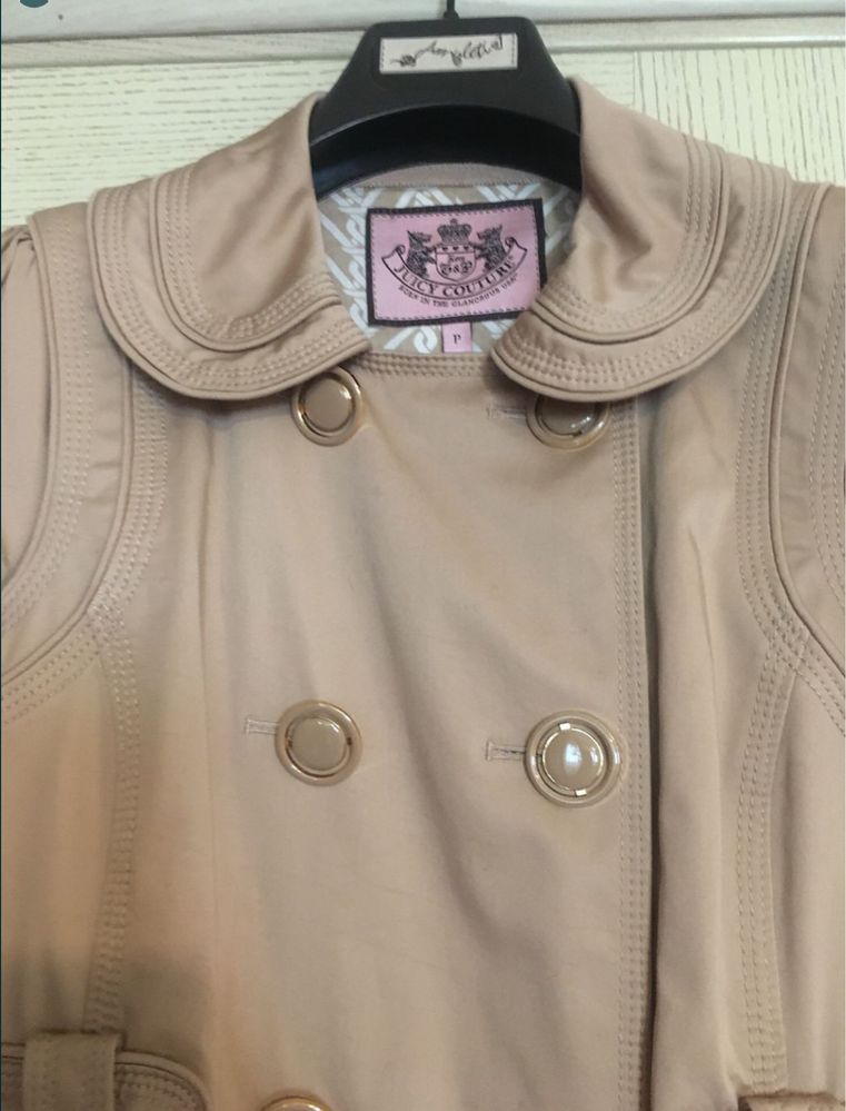 Плащ - тренч, ветровка  Juicy Couture ( Джуси Кутюр )