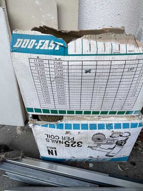 Gwoździe kadmowane pierścieniowe Duo Fast 2,1 x40  zwoje na taśmie