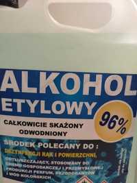 Płyn do dezynfekcji rąk i powierzchni 5L alk_96% Przesyłka