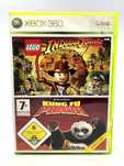 Lego Indiana Jones + Kung Fu Panda Xbox 360 Po Angielsku
