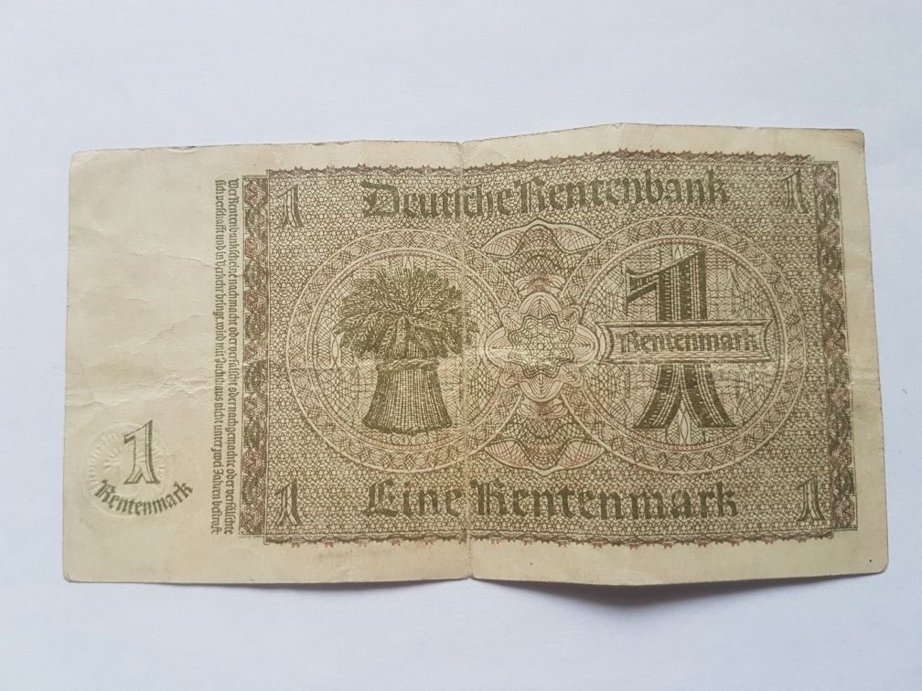 1 marka Deutsche mark Rentenbank