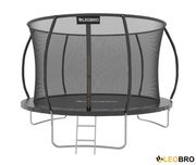 Батут 252 см — LEOBRO Premium Pro 8FT BLACK (міцна рама)