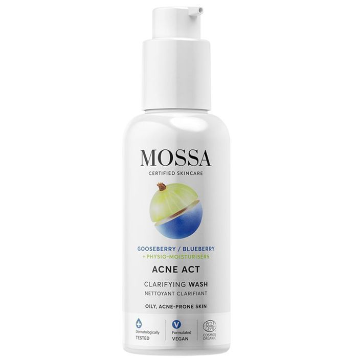 MOSSA żel oczyszczający do skóry z niedoskonałościami z agrestem 140ml