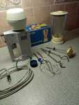 Mixer elektryczny  DDR RG 25 wintage wraz z osprzętem