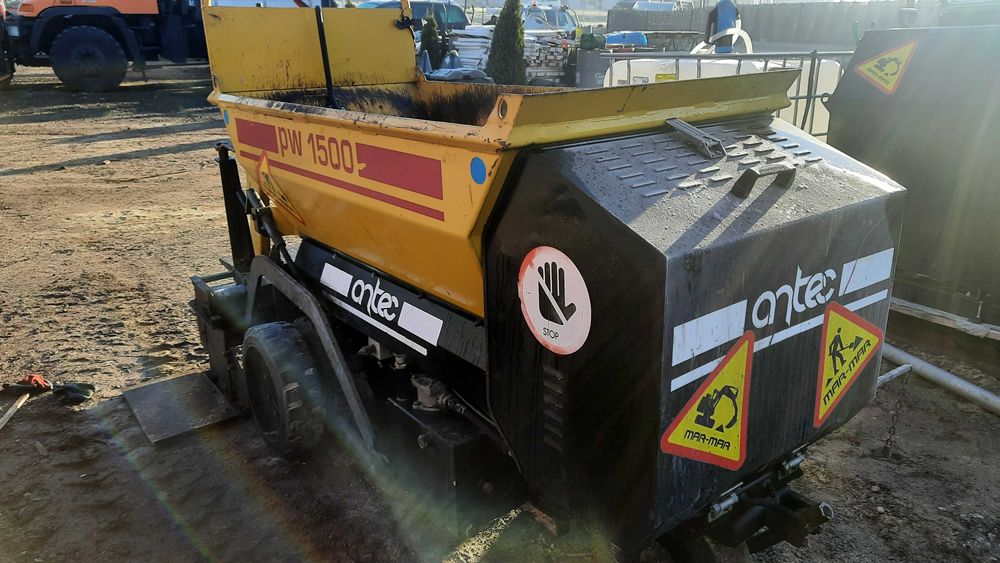 Układarka Rozściełacz do asfaltu ANTEC PW1500 nie amman dynapack vooge