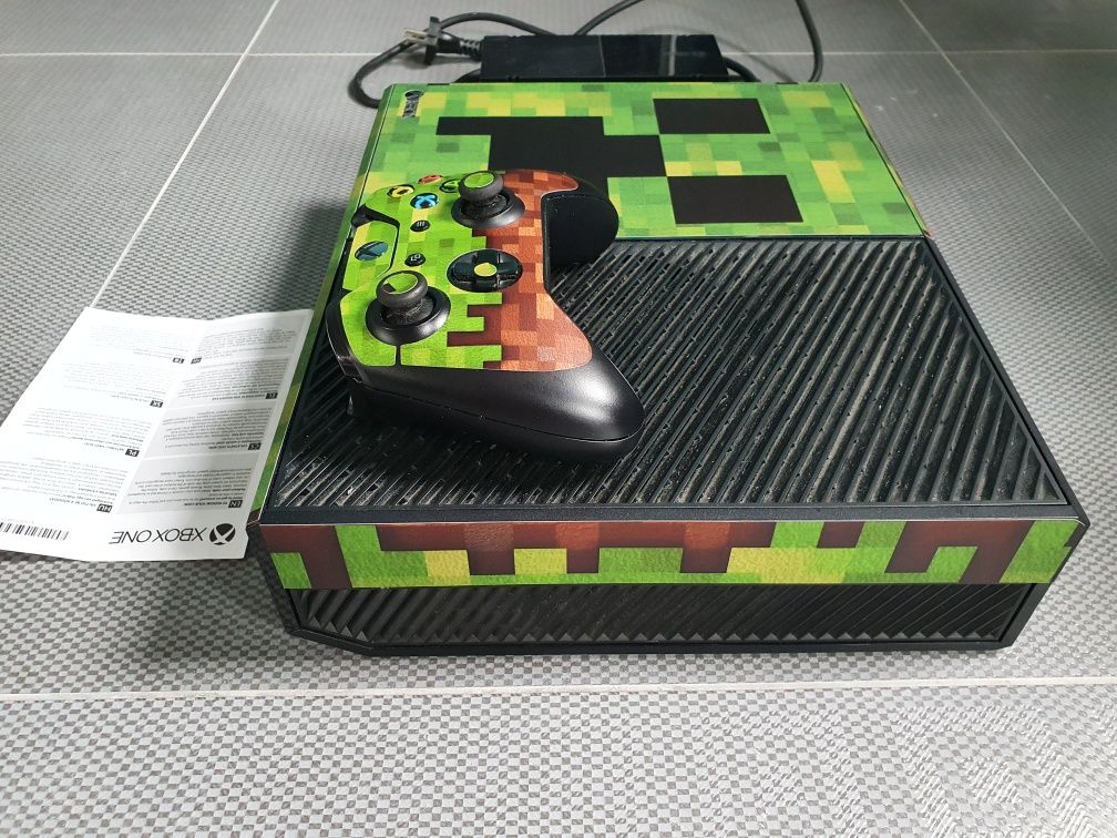 Xbox One  Creeper Minecraft konsola pad mine craft wysyłka