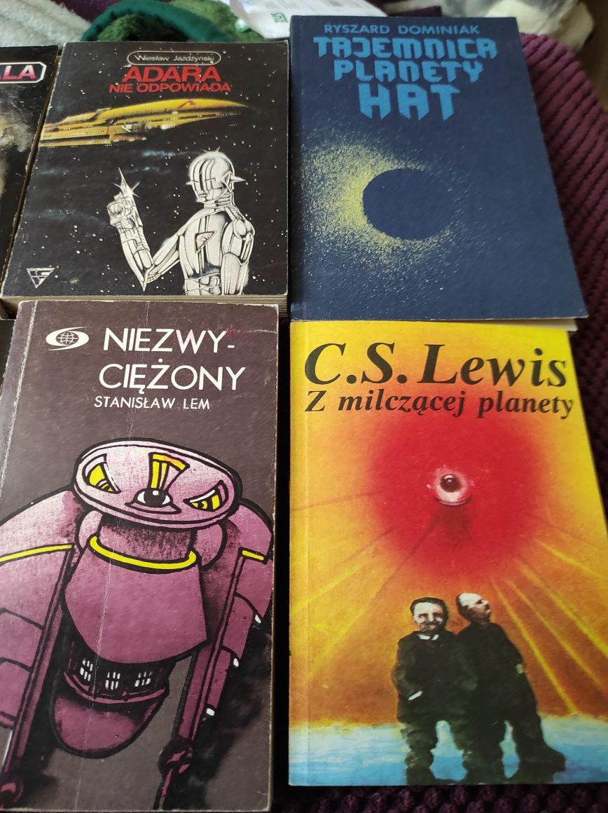 Książki o tematyce sciene fiction