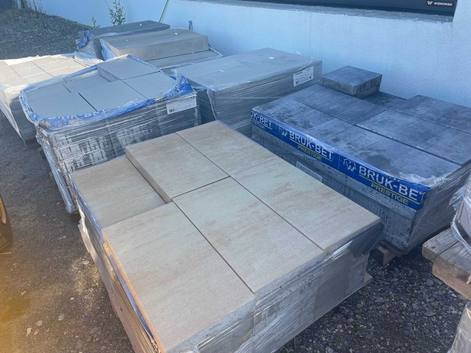 Płyty tarasowe Bruk-Bet płyta tarasowa Novator 30x60cm colormix