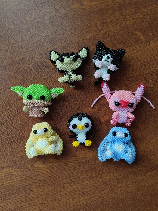 Бісерні фігурки та брелки – ручна робота