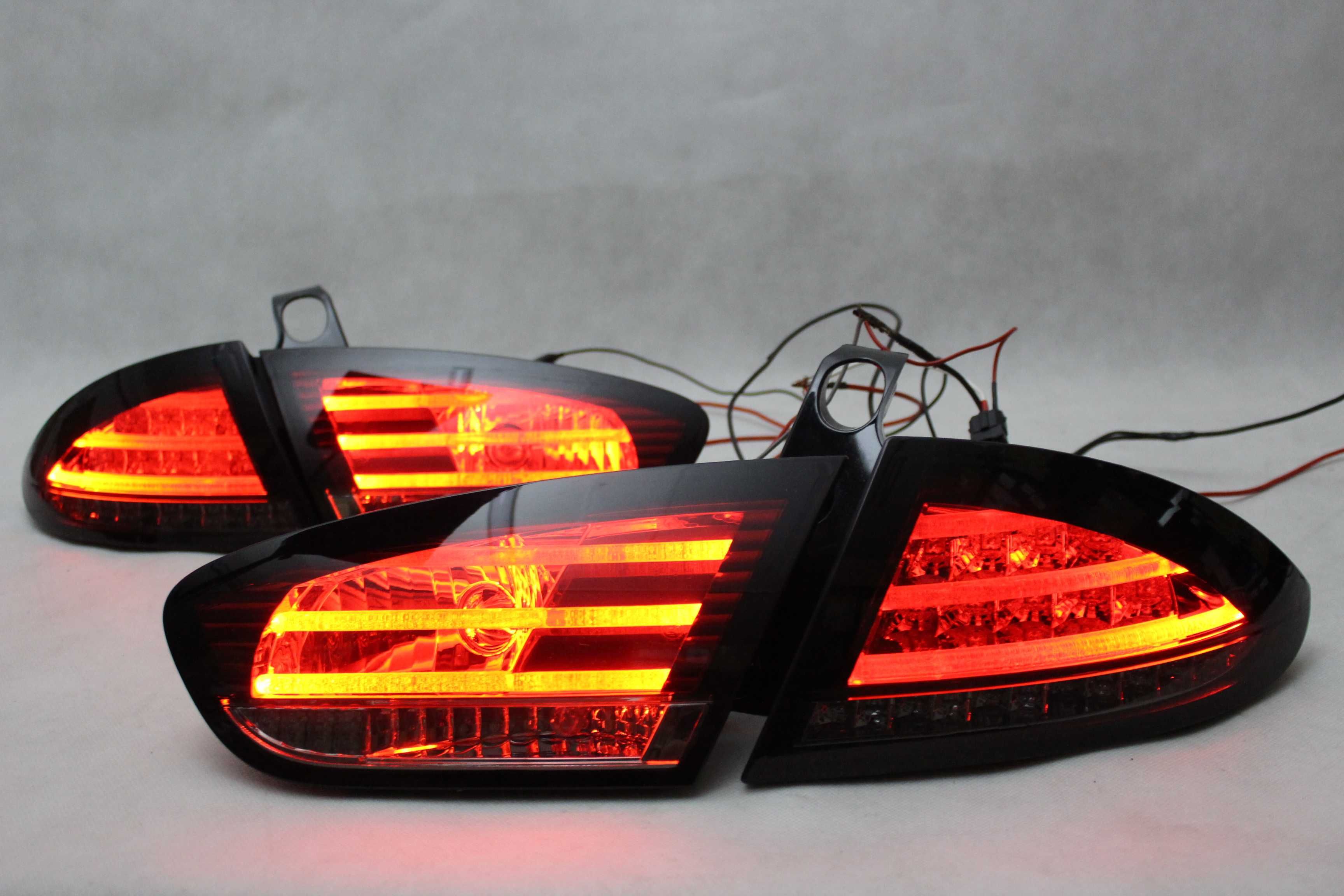 Lampy światła tył tylne SEAT LEON II 1P 09-12 LIFT LED BAR NEON NOWE