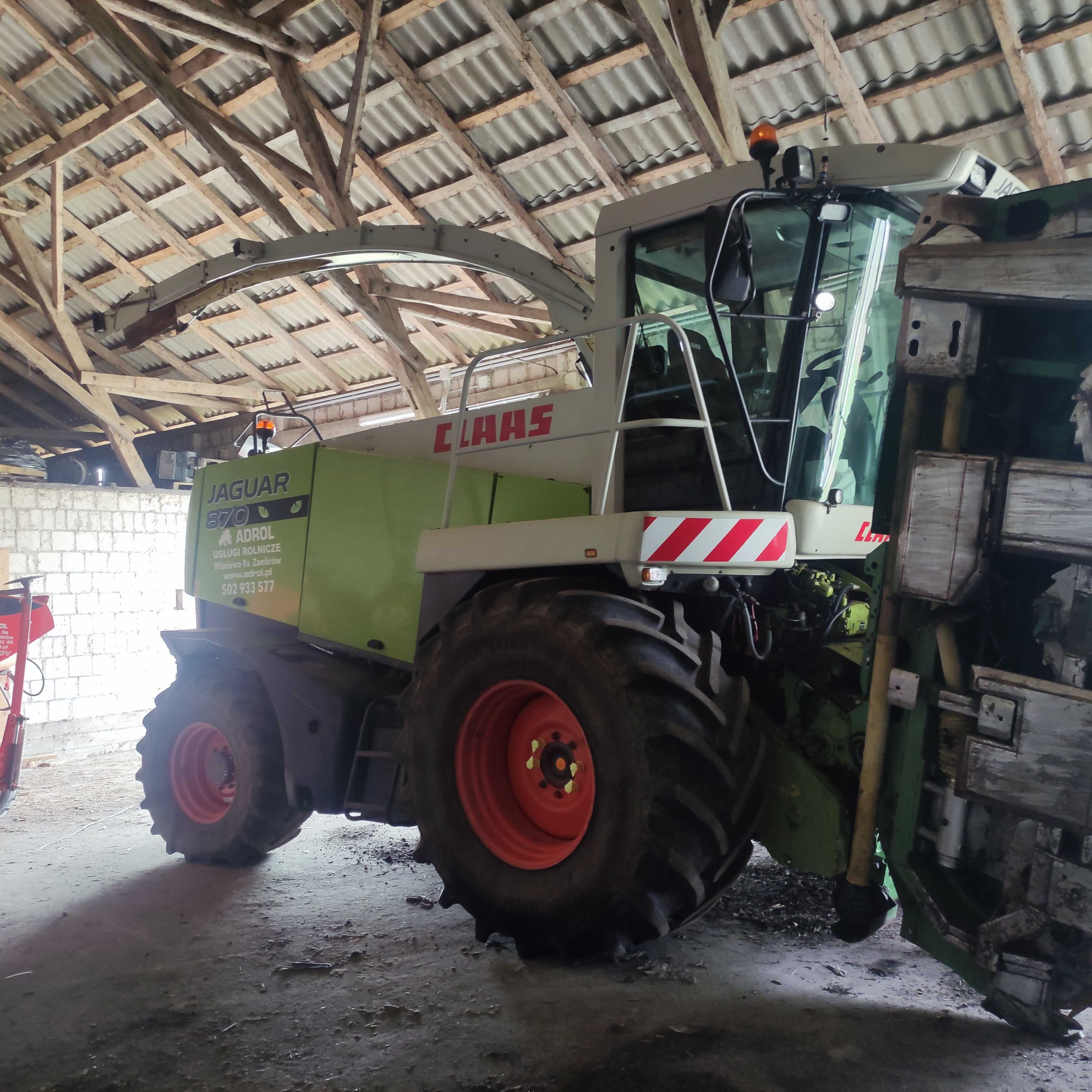 Claas Jaguar 870 Krone Sieczkarnia