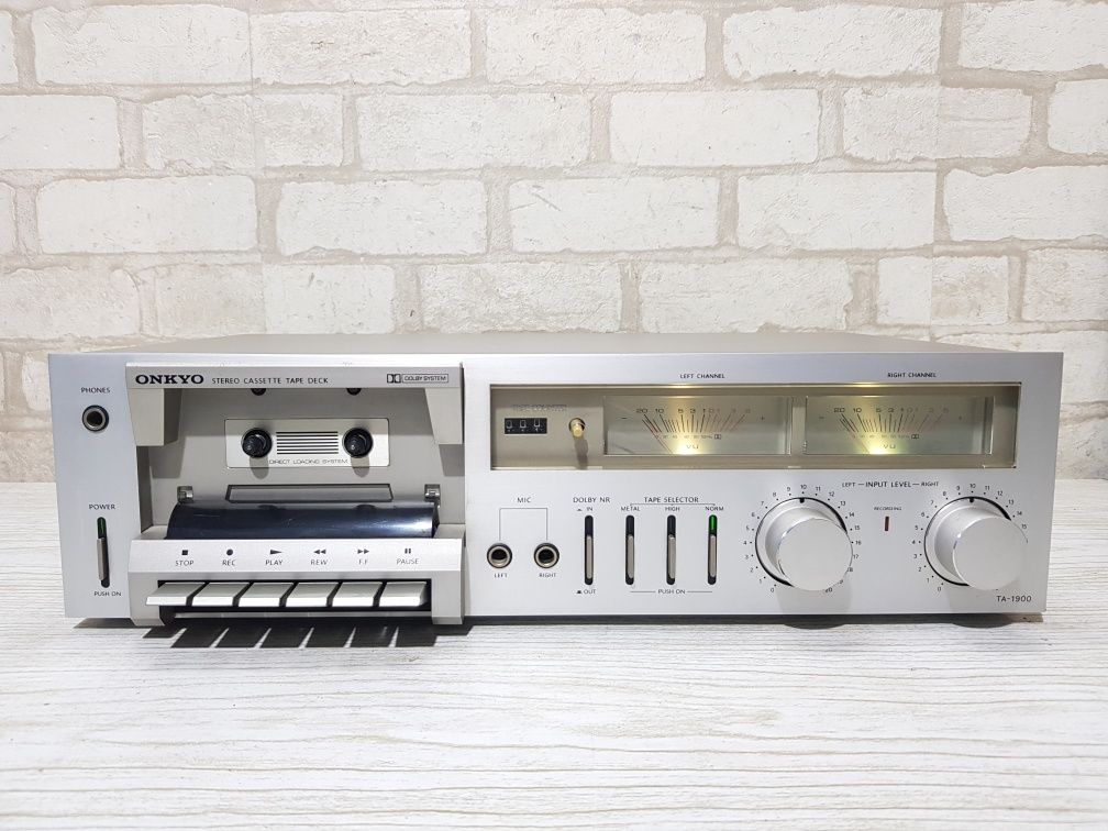 Стерео касетна дека/касетная Onkyo TA-1900  б/у з Німеччини
