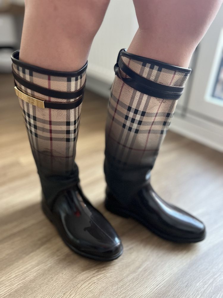 Гумові чоботи Burberry 38 розмір