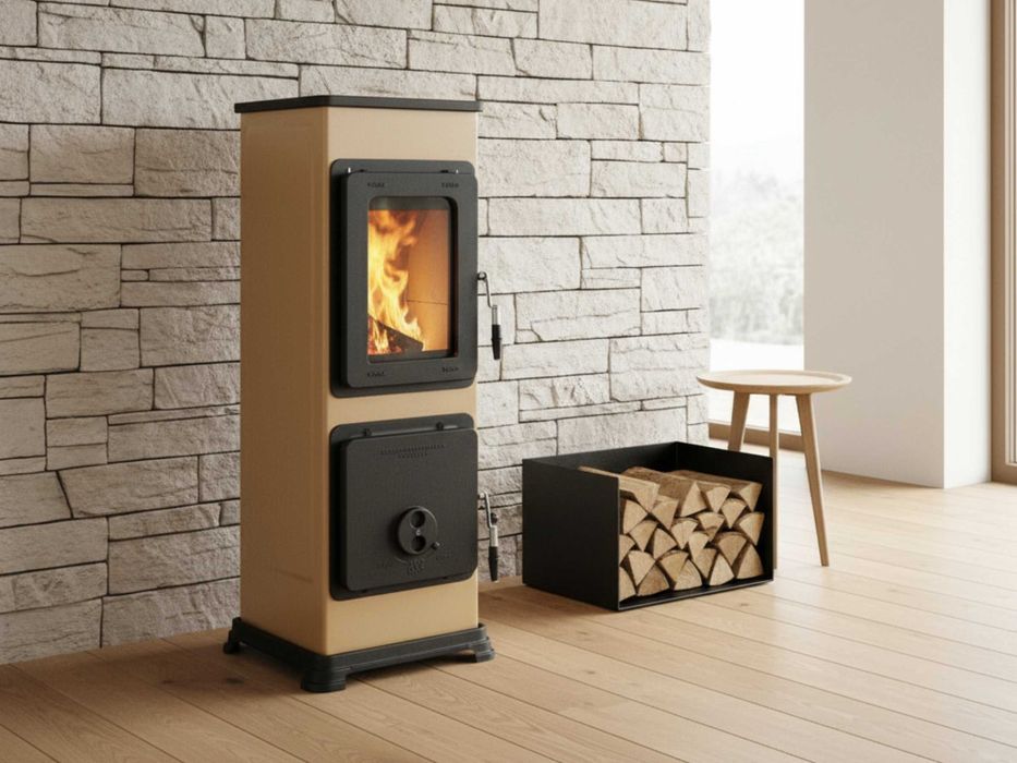 Piec piecyk koza kominek na drewno Thorma Bozen B 5kW ECODESIGN A+