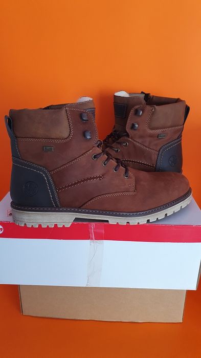 Śniegowce męskie marki Rieker kolor brąz Rozmiar 44