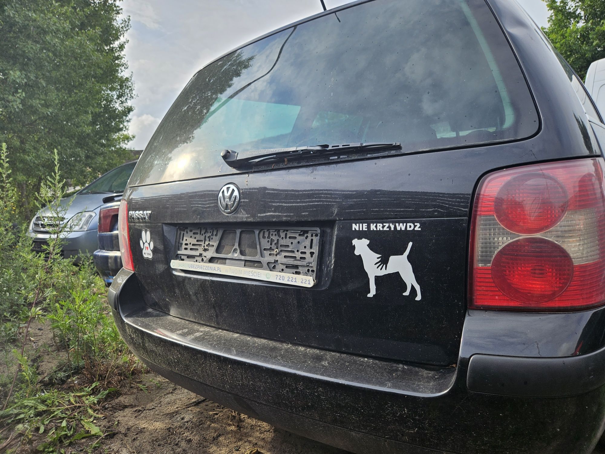 VW Passat b5 lift LC9Z GFK zderzak maska lampa blotnik drzwi klapa 1.6