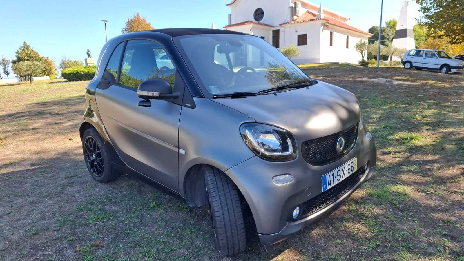 Smart ForTwo 0.9Turbo-90 cv, automática, 2017, gasolina, V.N. de Gaia