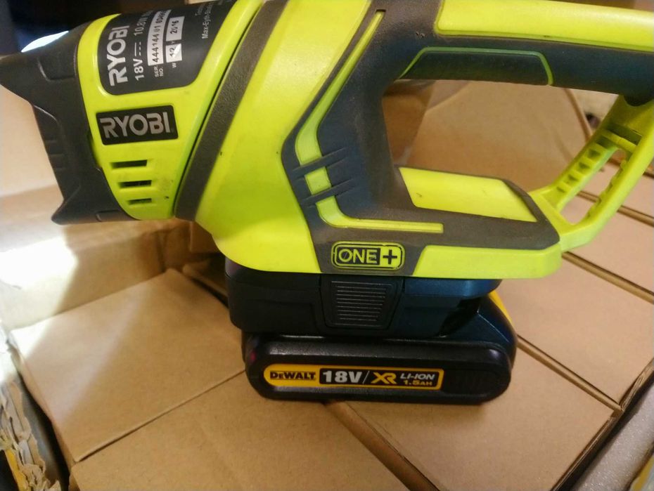 Adapter przejściówka Ryobi Milwaukee Dewalt + USB, wysyłka z PL