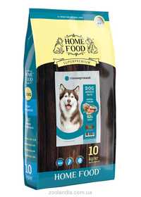 Home Food- для взрослых собак крупных пород (форель/рисисом/овощи)10кг