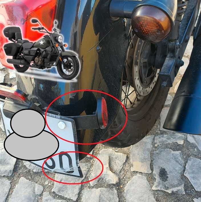 PEÇAS - Mota UM Renegade 125