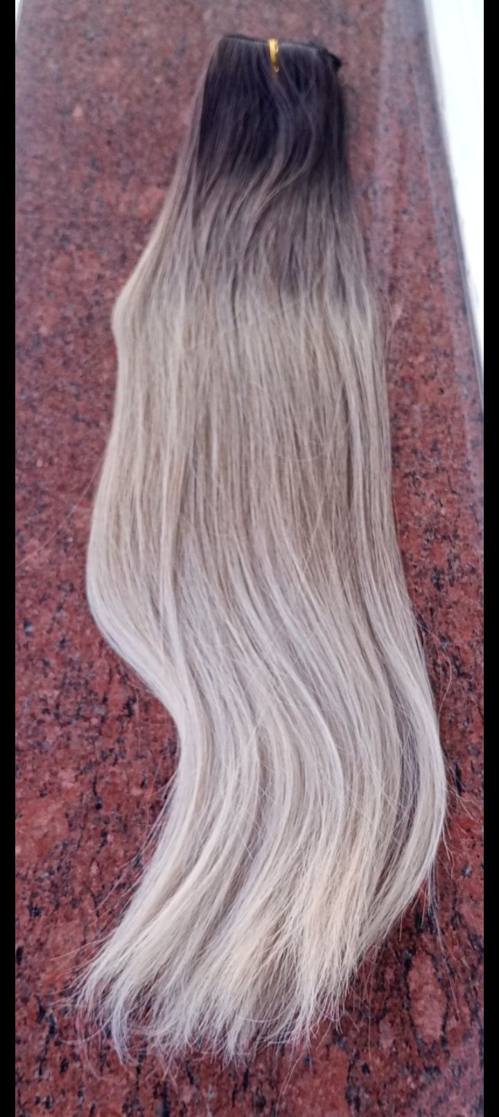 Doczepiane włosy ombre clip-in