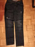 Spodnie jeans granatowe  146