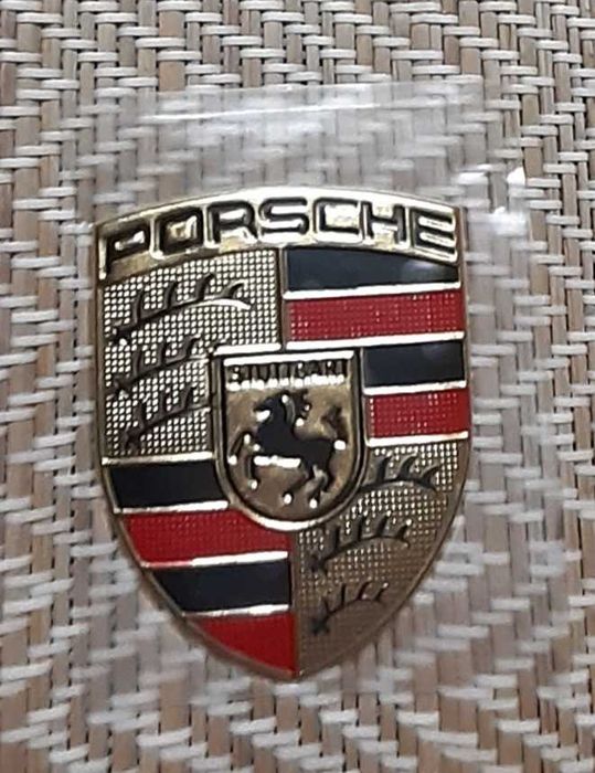 Prasowanka herb emblemat Porsche 50/40 sylicon pcv