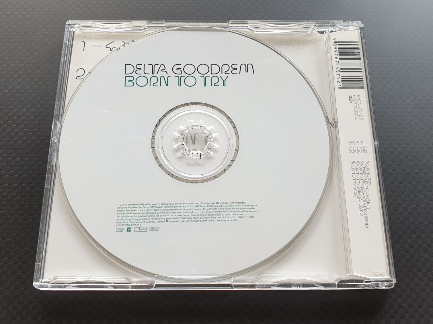Delta Goodrem - Born to Try - CDM - Mint