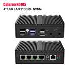 Мини ПК для сервера Celeron N5105 + 16гб DDR4 ОЗУ