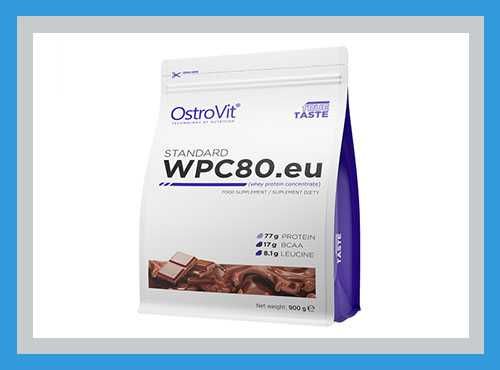 АКЦИЯ Протеин Standart WPC 80 Whey Protein Ostrovit 900 грамм Польша