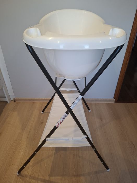 Wanienka Lulu design + stojak na wanienka z Lulu czarny + gratis mata