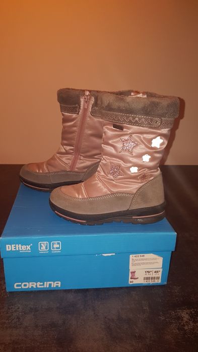 buty kozaki zimowe rozm 30, dl wewn 18,8 dziewczęce